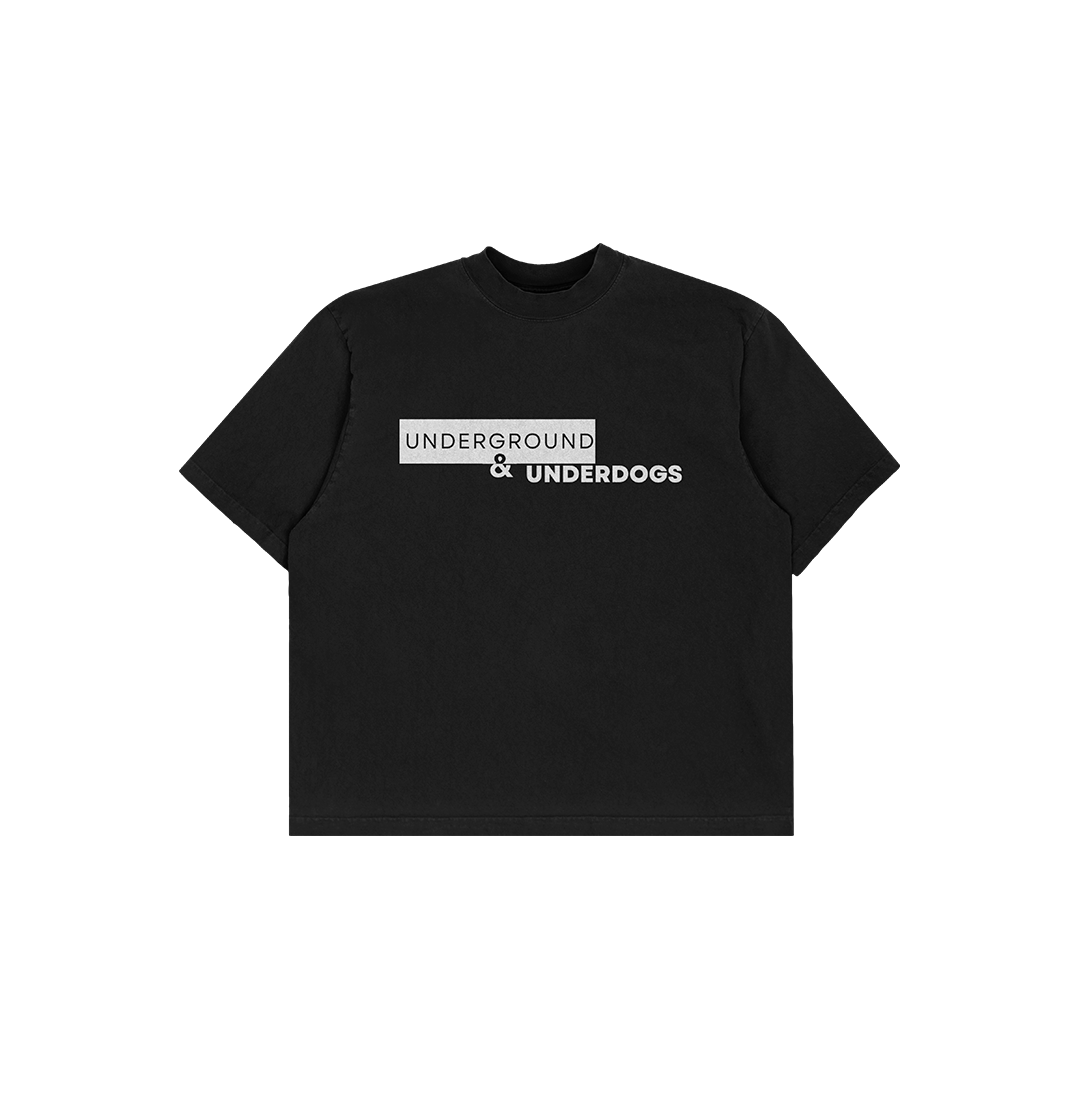 UNDERGROUND & UNDERDOG OVERSIZED TEE
